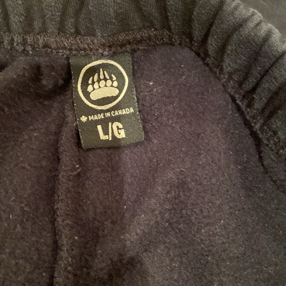 MUSKOKA BEAR WEAR BLACK YOUTH PAE JOGGERS SIZE L ( age 8-10) - Picture 5 of 9